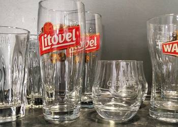 Finlandia, Litovel, Warka, Glenlivet - szklanki 8szt