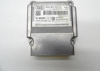 MODUŁ STEROWNIK AIRBAG PODUSZEK POWIETRZNYCH 4G0907637H AUDI A6 C7 4G
