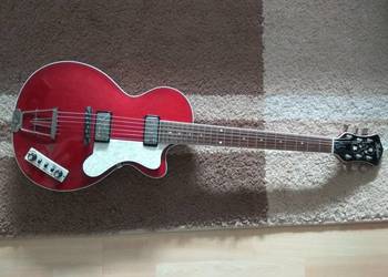 Hofner Club gitara elektryczna hollow body semo acoustic, bdb stan