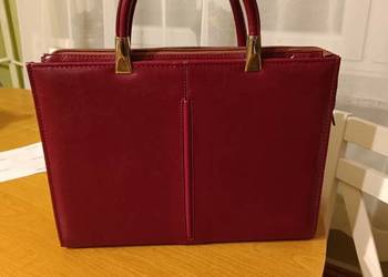 Aktówka damska w kolorze bordowym