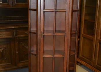 witryna jednodrzwiowa ,orzech