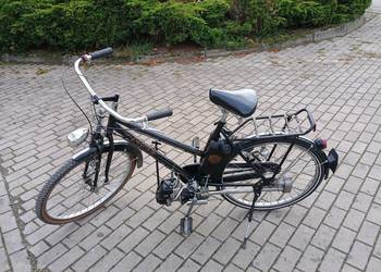 Rower z silnikiem Bicicletta Pizeta Scoiattolo zabytkowy UNIKAT!