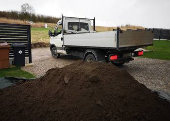 Czarnoziem Humus ZIEMIA Ogrodowa Siana do trawnika warzyw do 4t Wieliczka