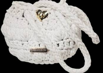 Torebka woreczek że sznurka bawełnianego