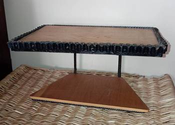 Półka METAL +DREWNO / Vintage / PRL