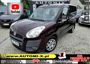 Fiat Doblo -SPRZEDANY- 1.4 Benz + LPG*HAK *GWARANCJA*Możliwa zamiana*AUTOM…