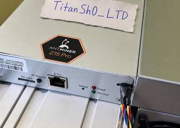 Bitmain Antminer Z15 Pro 840K – Fabrycznie nowy