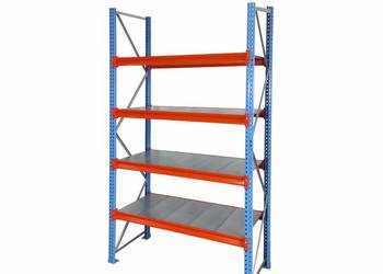 REGAŁ MAGAZYNOWY METALOWY WYTRZYMAŁY MRTK-59 H=3000mm 4 PÓŁKI - 250 kg