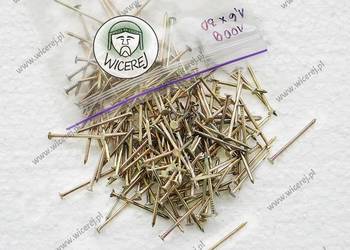 Gwoździe do zbijania ramek 1,6 x 30mm - 100g stal ocynkowana