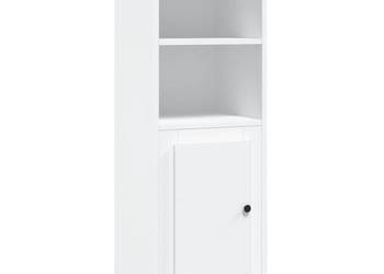 Szafka biała 36x355x1035 cm materiał drewnopochodny WM-816320