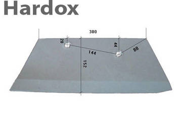 Lemiesz 300hektarów HARDOX 72633/P części do pługa OVERUM