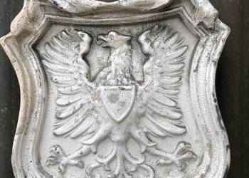 Antyk kafel Godło Orzeł biały Polska
