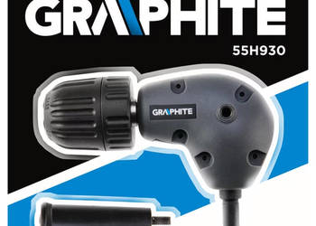 Kątowa nasadka wiertarska firmy GRAPHITE