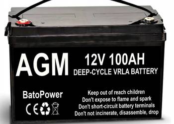 Akumulator BatoPower 12 V 100 Ah