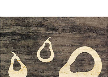 Dekor Toscana brąz Pear 25 x 36, Domino, Tubądzin, płytki, kafelki, flizy