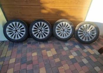 Alufelgi 17 cal 5x108 z oponami letnimi