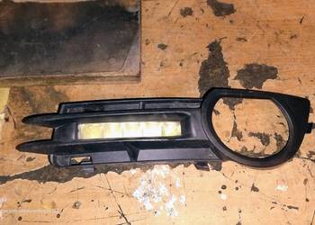 Atrapa kratka zderzaka A3 8P LED do jazdy dziennej