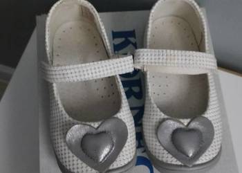 Baleriny biało-szare rozmiar 21 (nr 82)