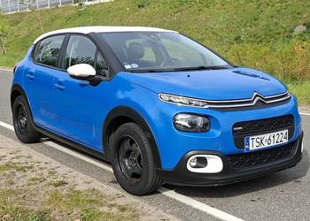 Citroen C3 1.2B 83KM 2017r LED Navi Klimatronik 119 tyś km