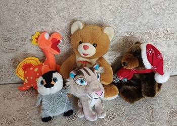 Zestaw maskotek pluszaki 5szt maskotki