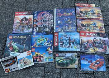 Cena za CAŁOŚĆ stare katalogi LEGO System Legoland instrukcje ninjago