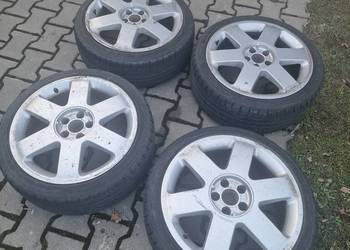 Felgi 17" 5x100 audi tt z oponami letnimi