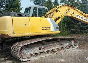 Koparka gąsienicowa New Holland E215 2005r. (łyżka sterowana hydraulicznie)