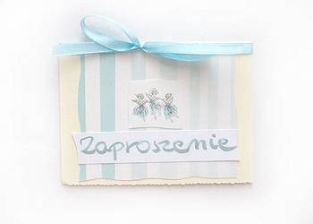 pastelowe zaproszenia, puste zaproszenia, proste zaproszenia