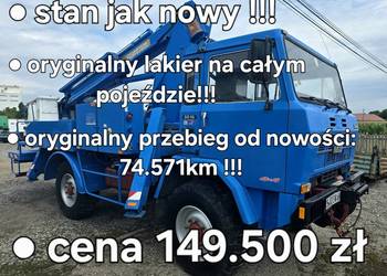 Zwyżka 17m SIETAM 125 T2 IVECO 80-16 Unic Turbo 4x4
