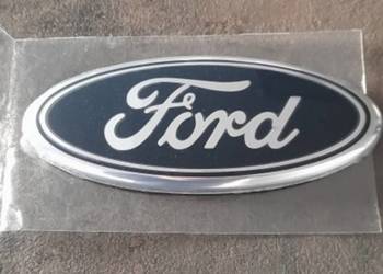 NOWE logo klejane emblemat Ford 150x60mm znaczek niebieski