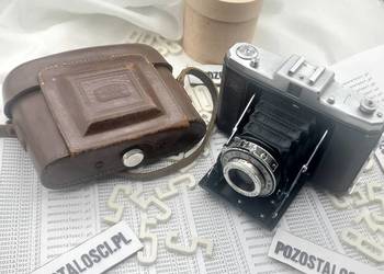 Aparat fotograficzny Zeiss Ikon Nettar z obiektywem Novar-Anastigmat 1:3.5/