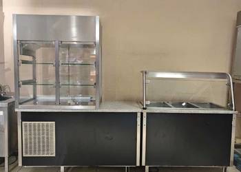 Profesjonalna linia wydawcza Plastmet | 2x bemar 3GN + stół chłodniczy + n…