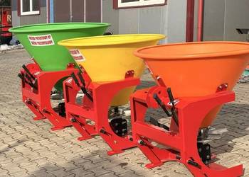 Rozsiewacz nawozu 300L DEMAROL lejek 2 dźwignie polska produkcja