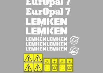 Naklejki oklejenie naklejka - LEMKEN EUROPAL 7 Zamiennik