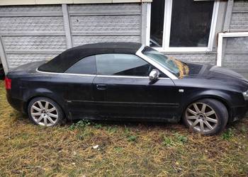 Witam sprzedam Audi a4 Cabrio uszkodzona miska oleju silnik 100% sprawnauto