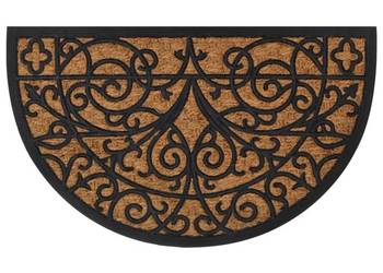 vidaXL Wycieraczka, półokrągła, 45x75 cm(SKU:155667)