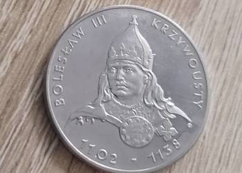 moneta 50 złotych rok 1982 Bolesław III Krzywousty