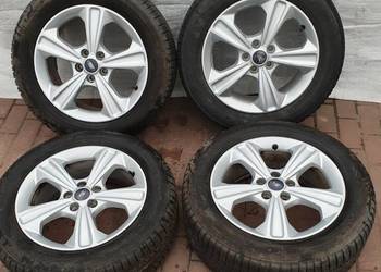 Felgi Koła z oponami FORD 17" Mondeo Kuga Volvo 5x108 ŁADNE Czujniki TPMS
