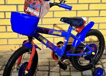 399 zł Rower 16 cali Spiderman niebieski