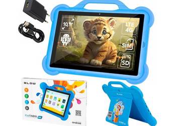Tablet Edukacyjny dl Dzieci KIDSTAB 10 Konsola 4G 4GB 64GB Prezent ŚWIĘTA