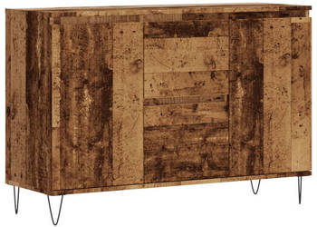 Szafka stare drewno 104x35x70 cm materiał drewnopochodny WM-857268