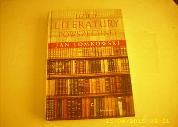 Dzieje literatury powszechnej -J. Tomkowski