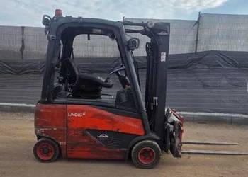 Wózek widłowy Linde E20PH-02 Elektryczny 2020r 4 sekcje wolny skok