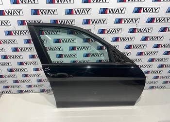 BMW F20 DRZWI PRAWY PRZÓD PRZEDNIE PRAWE 668 SCHWARZ II KOMPLETNE 2014