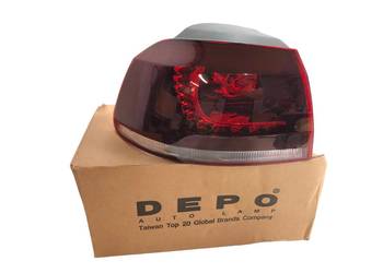 VW GOLF VI 2009-2012 R R32 GTI Lampa tylna lewa Dymiona LED