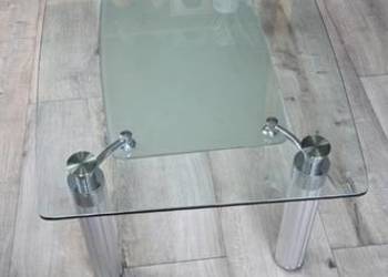 Ława szklana 120x70x45cm