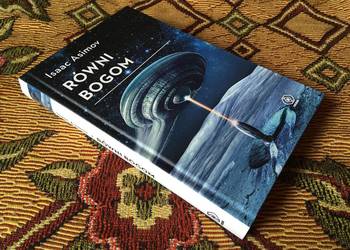 Isaac Asimov Równi Bogom Rebis 2024 jak nowa