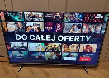 Smart TV / LG 55 Cali / 4K / YouTube/ Netflix/ WI-Fi/ DVBT-2/ GWARANCJA