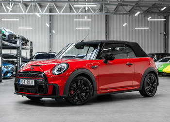 Mini John Cooper Works JCW Cabrio. Bezwypadkowy. Niski przebieg.