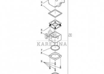New Holland T6010 Filtr paliwa 87346728